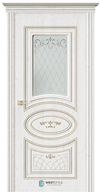 Двері WestStyle Classic Рафаелла скло