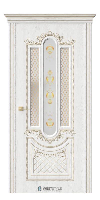 Двери WestStyle Classic Рига New стекло
