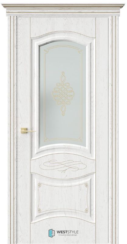 Двері WestStyle Classic Лаура скло
