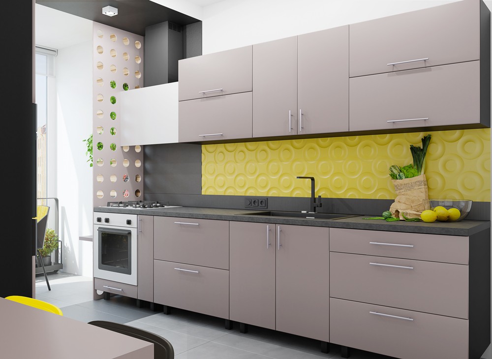 Кухня "МоДа" матові декори