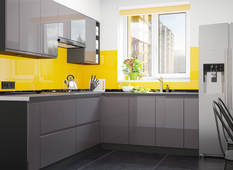 Кухня «INTERNO» фарбовані фасади