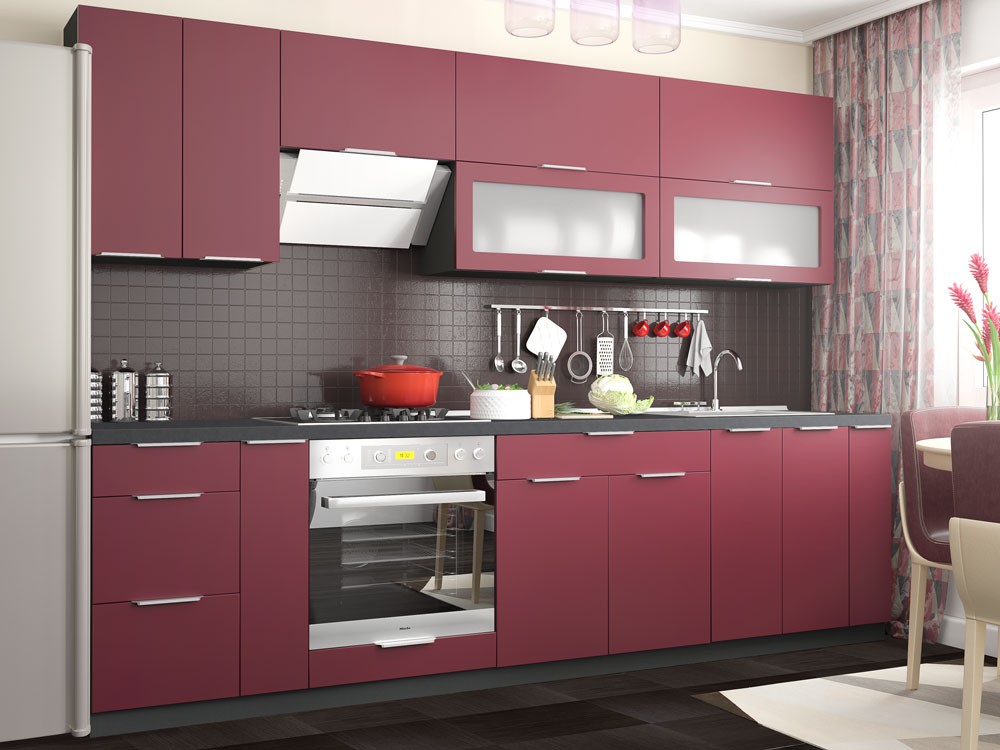 Кухня «FLAT» фарбовані фасади Кухня «FLAT» фарбовані фасади