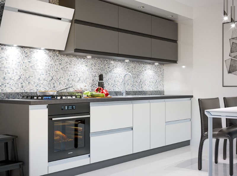 Кухня «GaMa» профільні фасади